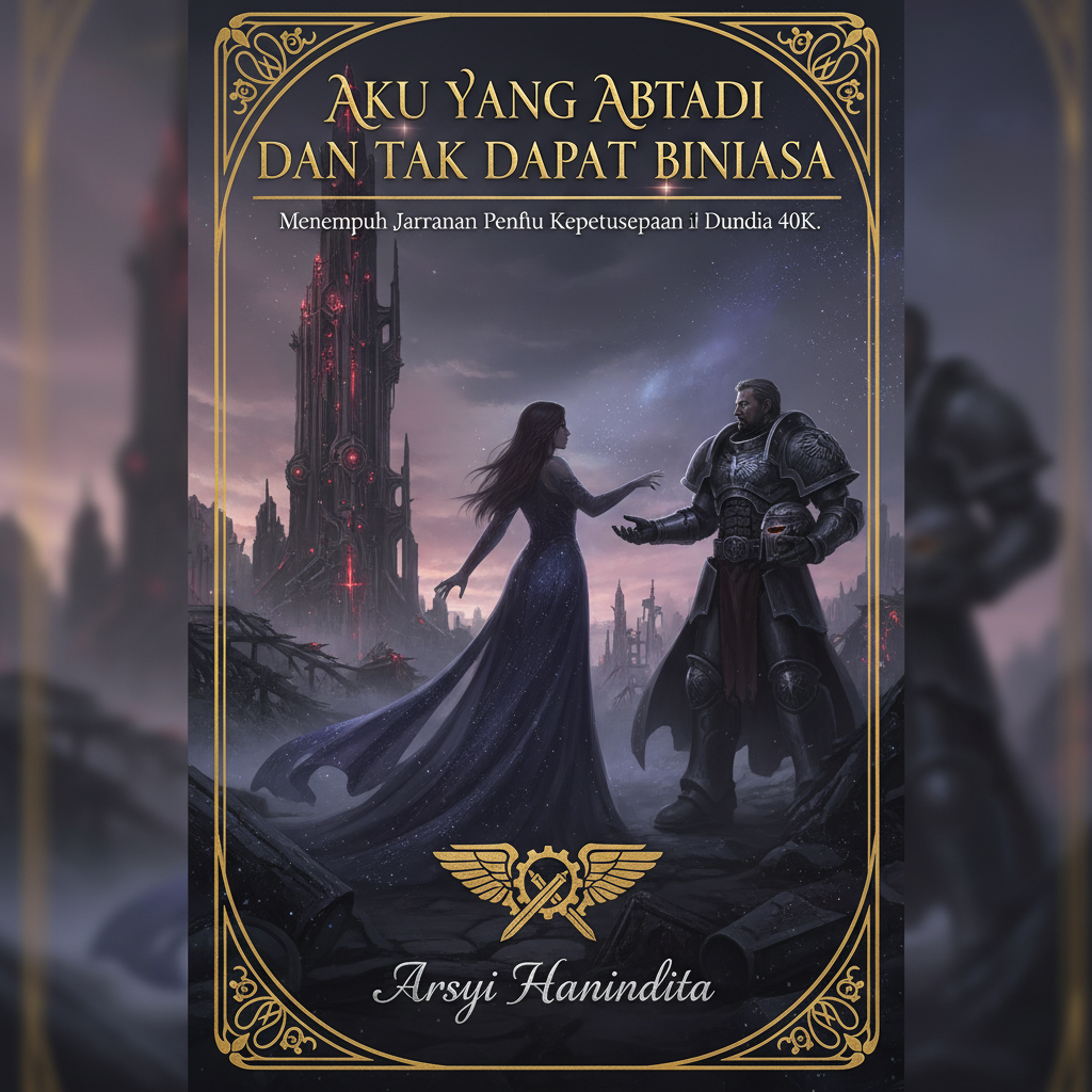 Aku yang abadi dan tak dapat binasa, menempuh perjalanan penuh keputusasaan di dunia 40k.