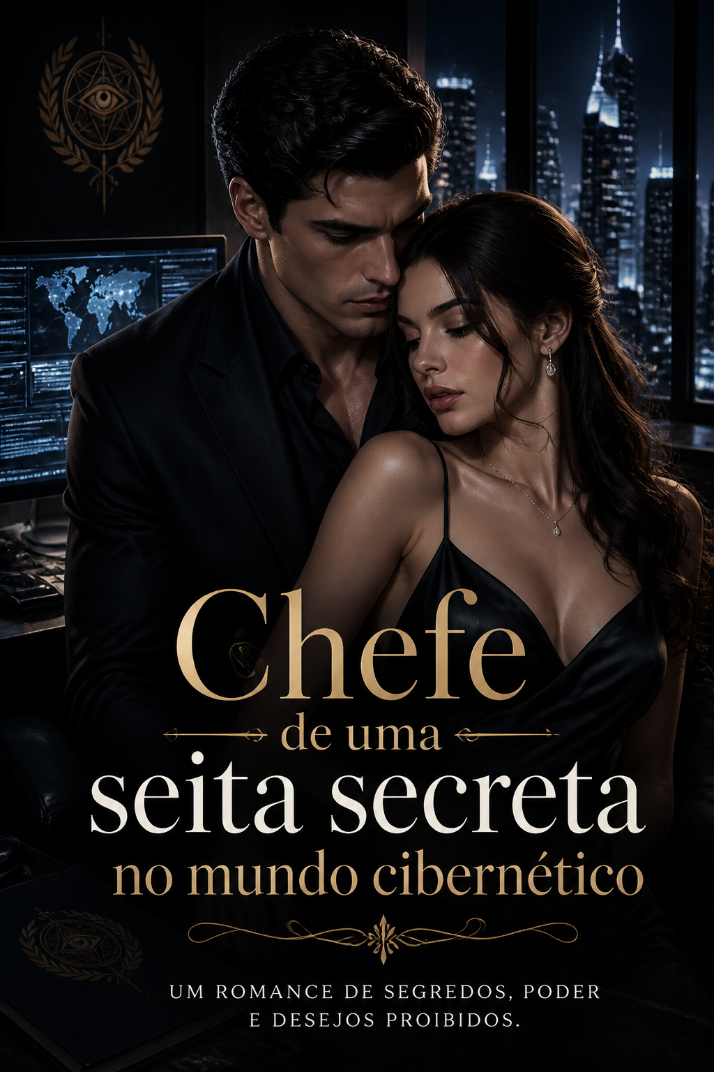 Chefe de uma seita secreta no mundo cibernético