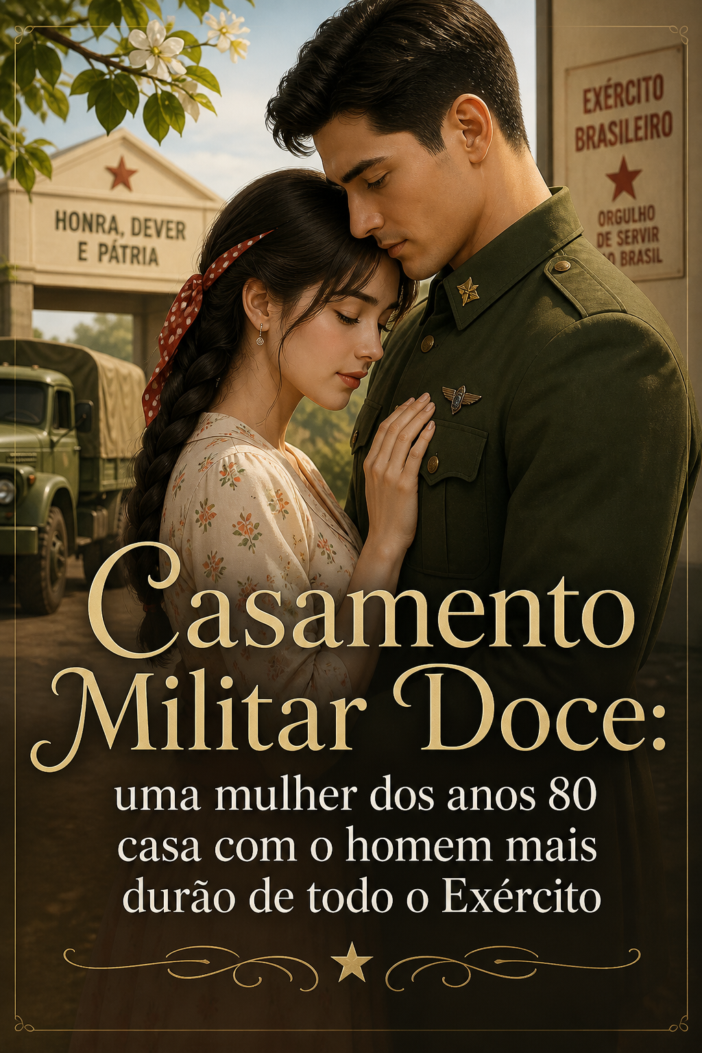 Casamento Militar Doce: uma mulher dos anos 80 casa com o homem mais durão de todo o Exército