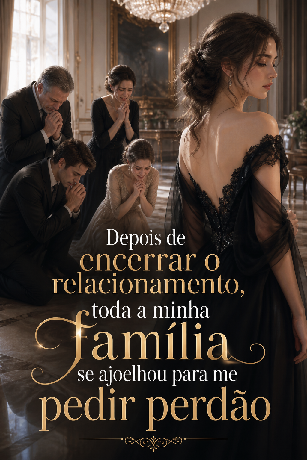Depois de encerrar o relacionamento, toda a minha família se ajoelhou para me pedir perdão
